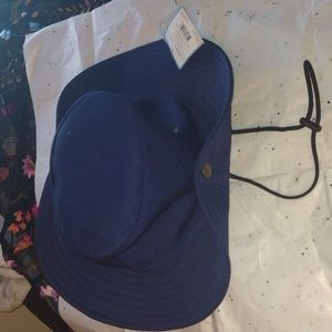 Sol Navy blue bucket hat Bob NWT